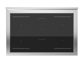 Professional - Induksjonskomfyr 90 cm (2 ovner) (Rustfri) 