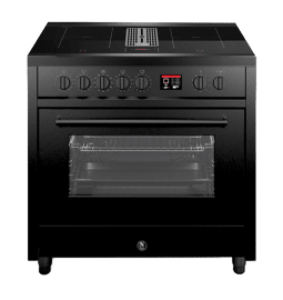 Enfasi Mistral - Induksjonskomfyr med downdraft-vifte (All Black) 