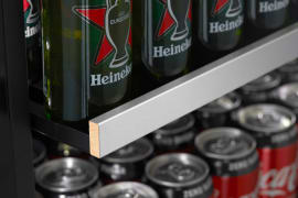 Built-in beer fridge - BeerServer 60 Anthracite Black