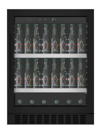 Innbyggbart ølskap -  BeerServer 60 Anthracite Black