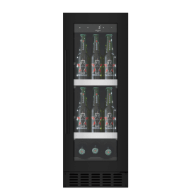 Innbyggbart ølskap - BeerServer 30 Anthracite Black