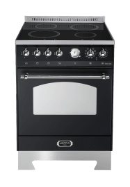 Spispaket - Lofra 60 cm Induktion 1 ugn (spis + fläkt + stänkskydd) - Svart/Krom