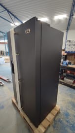 (Outlet) - Dolce Vita Kylskåp (Svart/Mässing) - 90 cm