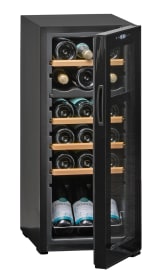 (Outlet) - Frittstående vinskap - Northern Collection 18 Black