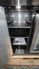 (Outlet) - Black Collection - Modul med køleskab og opbevaringsskab