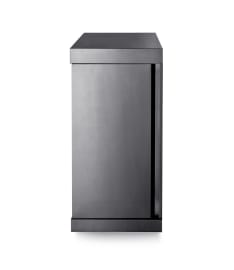 (Outlet) - 	Black Collection - Förvaringsskåp 