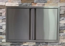 (Outlet) - Folkunga - Built-in - Inbyggbar Dubbeldörr - Large