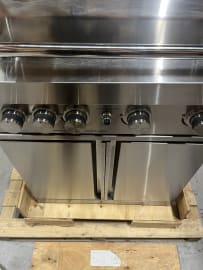 (Outlet) - Stainless Collection - Fritstående Gasgrill med 4 effektive blus og infravarme 