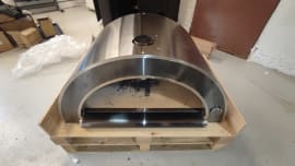 (Outlet) - Myoutdoorkitchen - Black Collection - Træfyret pizzaovn - Denver