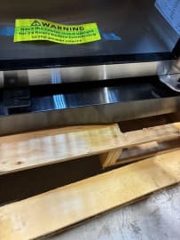 (Outlet) - Black Collection - Modul køleskab med dobbelte låger