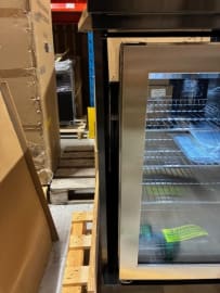 (Outlet) - Black Collection - Modul køleskab med dobbelte låger