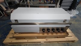 (Outlet) - Nordic Line – Integreret gasgrill (5 blus) – Rustfri