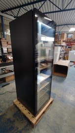 (Outlet) - Fristående vinkyl - WineExpert 180 Fullglass Black  