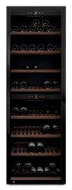 (Outlet) - Fristående vinkyl - WineExpert 180 Fullglass Black  