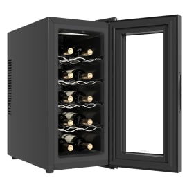 (Outlet) - Fristående vinkyl - Tundra Collection 10 Black
