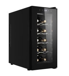 (Outlet) - Fristående vinkyl - Tundra Collection 10 Black