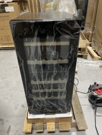 (Outlet) - Vinkøleskab til indbygning - WineCave 800 40D Fullglass Black