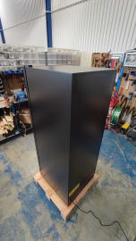 (Outlet) - Fristående vinkyl - WineExpert 126 Fullglass Black 