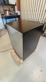 (Outlet) - Vinkøleskab til indbygning - WineCave 800 60D Fullglass Black