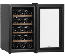 (Outlet) - Fristående termoelektrisk vinkyl - Northern Collection 15 Black 