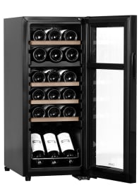 (Outlet) - Fritstående vinkøleskab - Northern Collection 18 Black