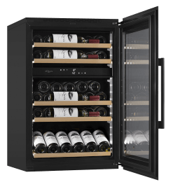 (Outlet) - Integrerbart vinskap - WineKeeper 49D Fullglass Black 