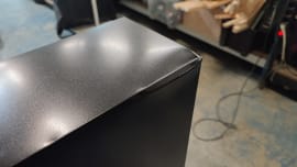 (Outlet) - Vinkøleskab til indbygning - Arctic Collection 15S Fullglass Black