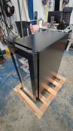 (Outlet) -Vinkøleskab til indbygning - Arctic Collection 30D Fullglass Black