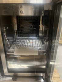 (Outlet) -Stainless Collection - Modul med køleskab og opbevaringsskab