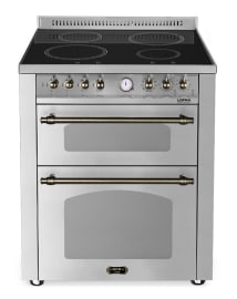 (Outlet) - Lofra Spis - Dolce Vita 70 cm (2 ugnar) (Rostfri/Brons) Induktion