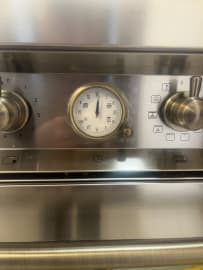 (Outlet) - Lofra Spis - Dolce Vita 70 cm (2 ugnar) (Rostfri/Brons) Induktion