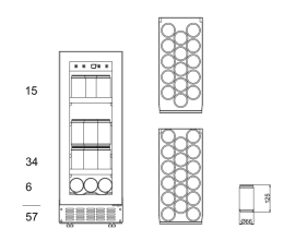 (Outlet) - Inbyggbar ölkyl - BeerServer 30 Anthracite Black