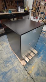 (Outlet) - Inbyggbar vinkyl - WineCave 700 60D All Black