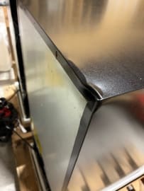 (Outlet) - Innbyggbart vinskap - Arctic Collection 40D Fullglass Black