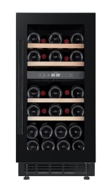 (Outlet) - Innbyggbart vinskap - Arctic Collection 40D Fullglass Black