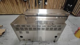 (Outlet) - Stainless Collection - Fritstående Gasgrill med 6 brændere og infrarød PowerSear Zone