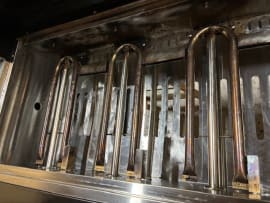 (Outlet) - Nordic Line - Integrerbar gasolgrill (5 brännare) - Svart