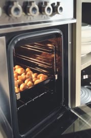 Professional - Induktionsspis 90 cm (2 ugnar) (Rostfri) 