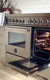 Professional - Induksjonskomfyr 90 cm (2 ovner) (Rustfri) 