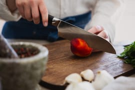 Santoku Knife - VG10 steel - 18 cm