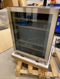 (Outlet) - Vinkøleskab til indbygning - WineCave 700 60D All Stainless 