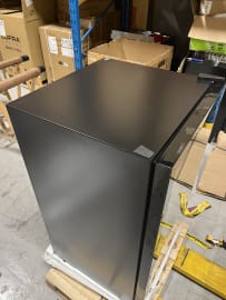 (Outlet) - Fristående vinkyl - WineExpert 66 Fullglass Black 