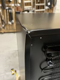 (Outlet) - Fristående vinkyl - WineExpert 66 Fullglass Black 