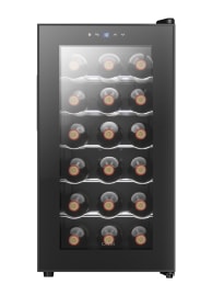 (Outlet) - Fritstående vinkøleskab - Tundra Collection 18 Black