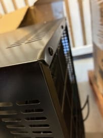 (Outlet) - Frittstående vinskap - Tundra Collection 18 Black