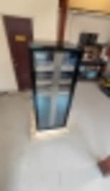 (Outlet) - Fritstående vinkøleskab - WineExpert 126 Fullglass Black 