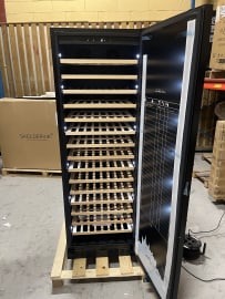 (Outlet) - Vinopbevaringsskab - WineStore 177 - 15 hyldeplan - Anthracite Black