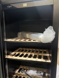 (Outlet) - Vinopbevaringsskab - Velvet 125 Glass 	