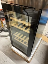 (Outlet) - Vinkøleskab til indbygning -Arctic Collection 40D Fullglass Black