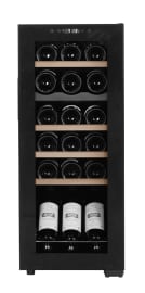 (Outlet) - Fritstående vinkøleskab - Northern Collection 18 Black